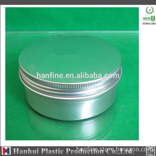 aluminum foil cosmetic jar seal,250ml 8oz aluminum jar,empty cosmetic jars